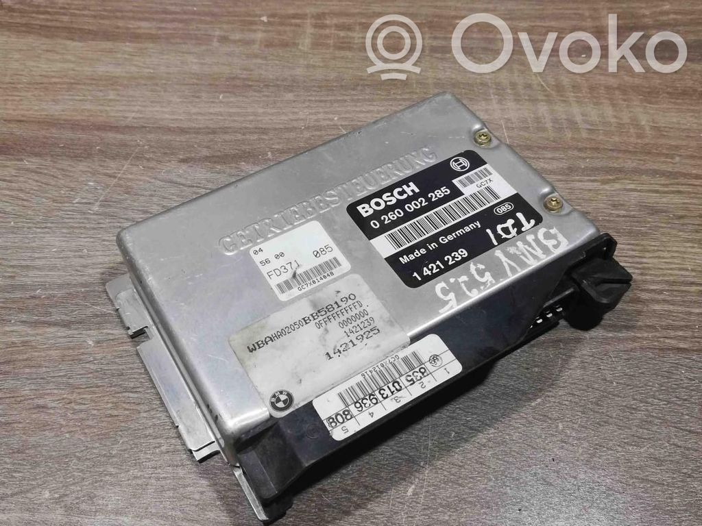 BMW 5 E34 Sterownik / Moduł skrzyni biegów 
