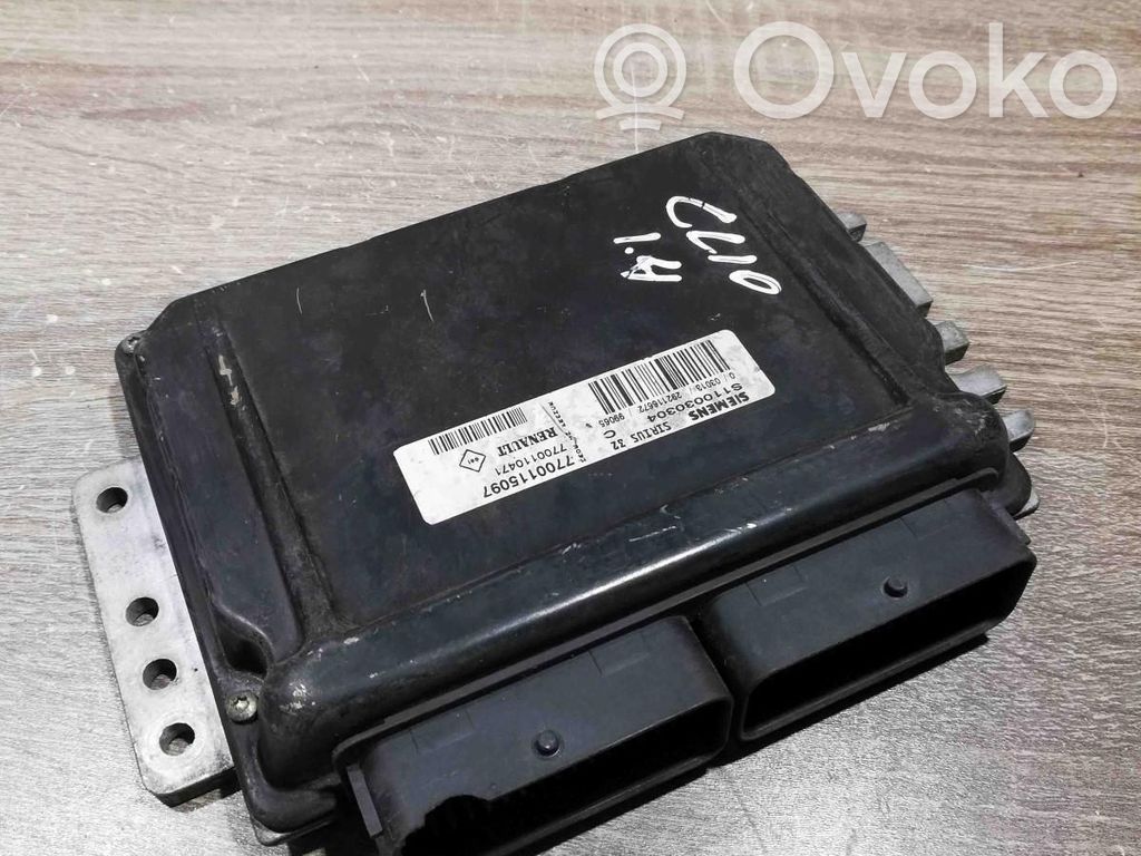 Renault Clio II Unitate control motor/modul ECU 