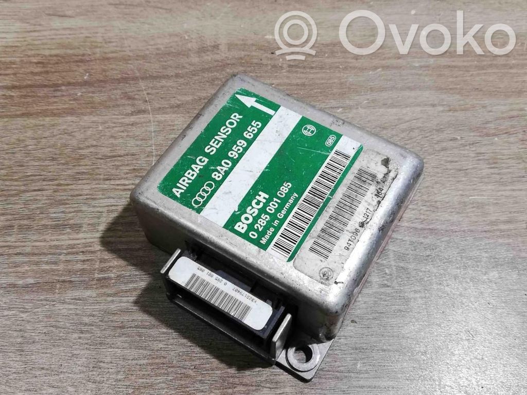 Unidad de control/módulo del Airbag   8A0959655,0285001085