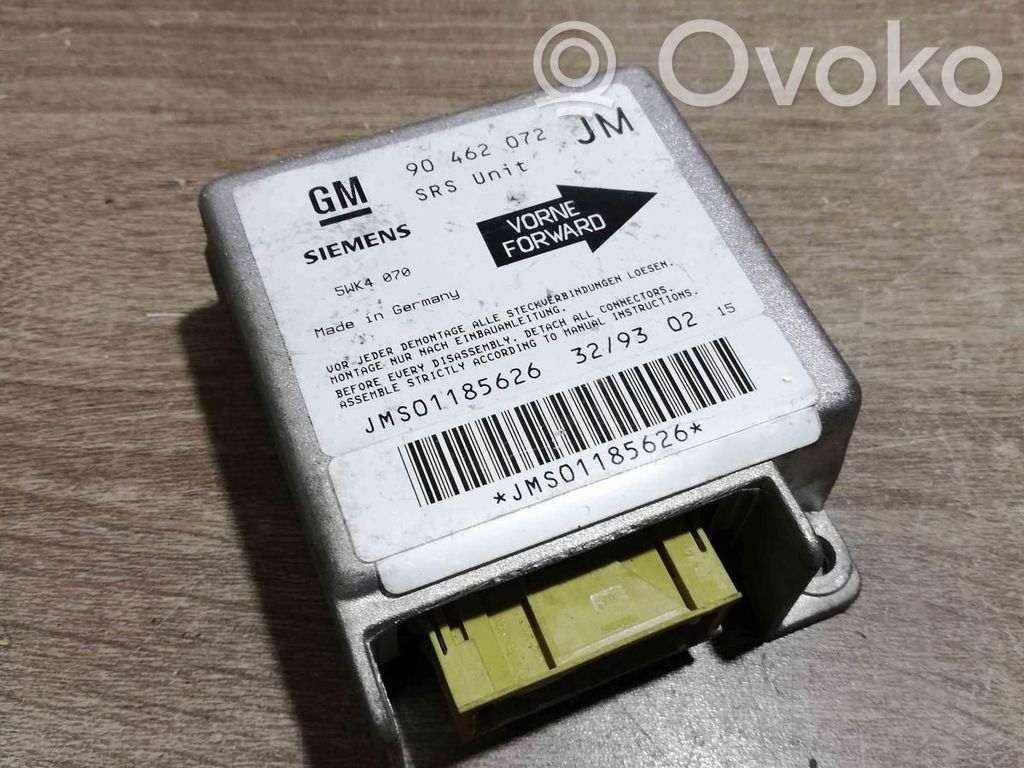 Opel Vectra C Airbag control unit/module 