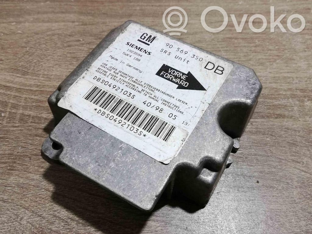 Opel Vectra B Centralina/modulo airbag