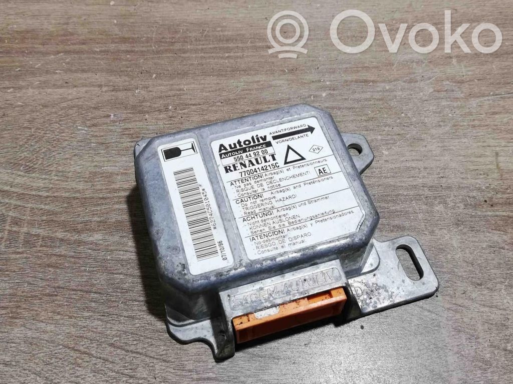 Renault Laguna I Sterownik / Moduł Airbag 