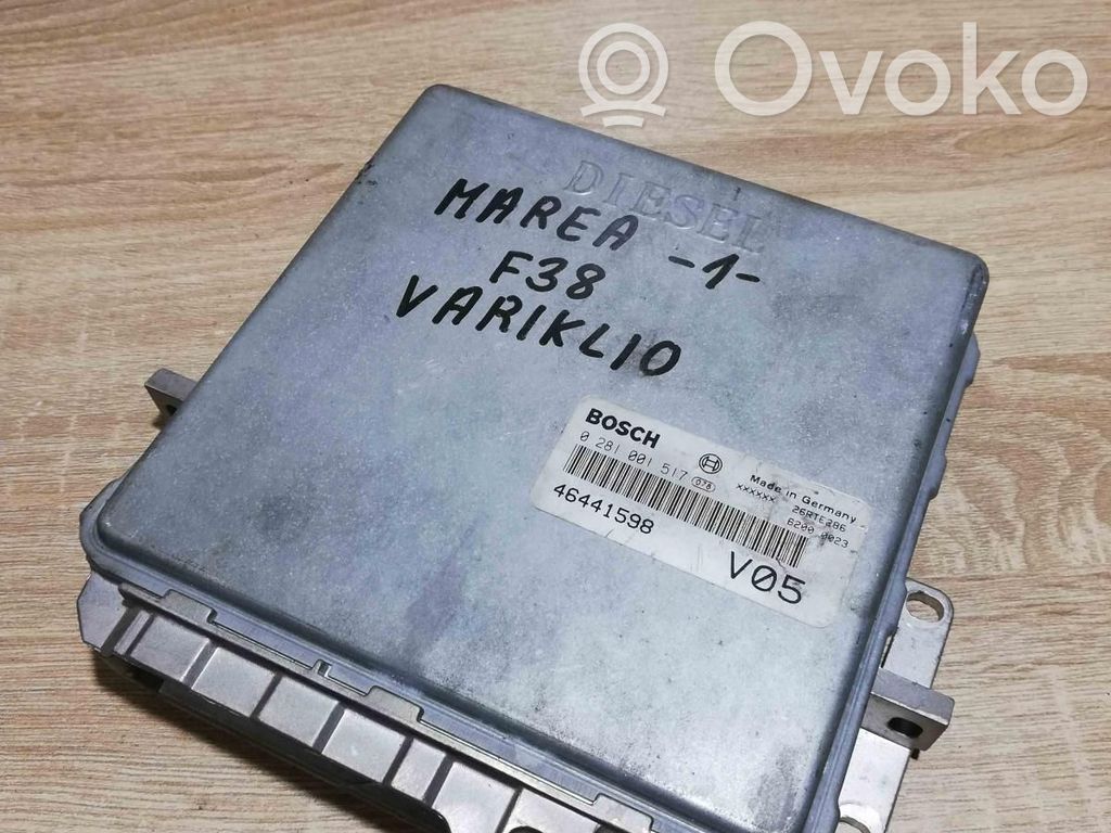 Fiat Marea Unitate control motor/modul ECU 