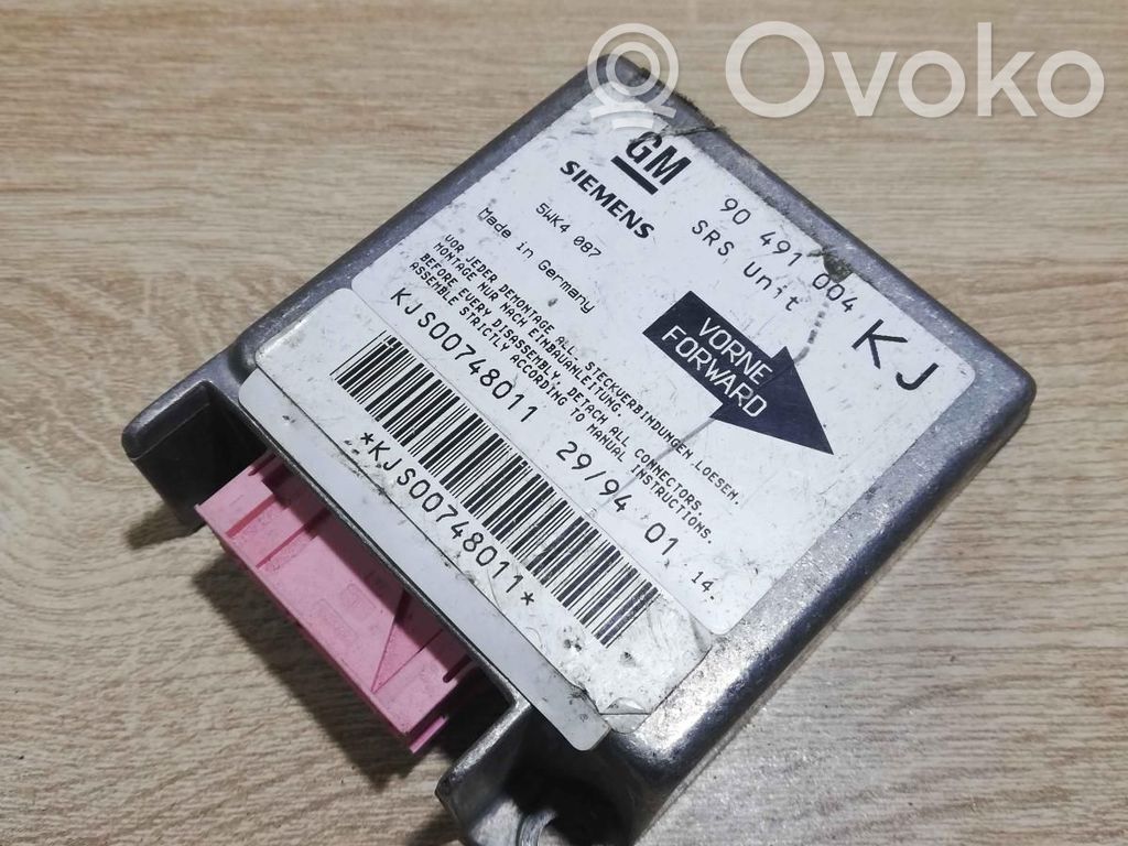 Sterownik / Moduł Airbag   90491004,KJS00748011