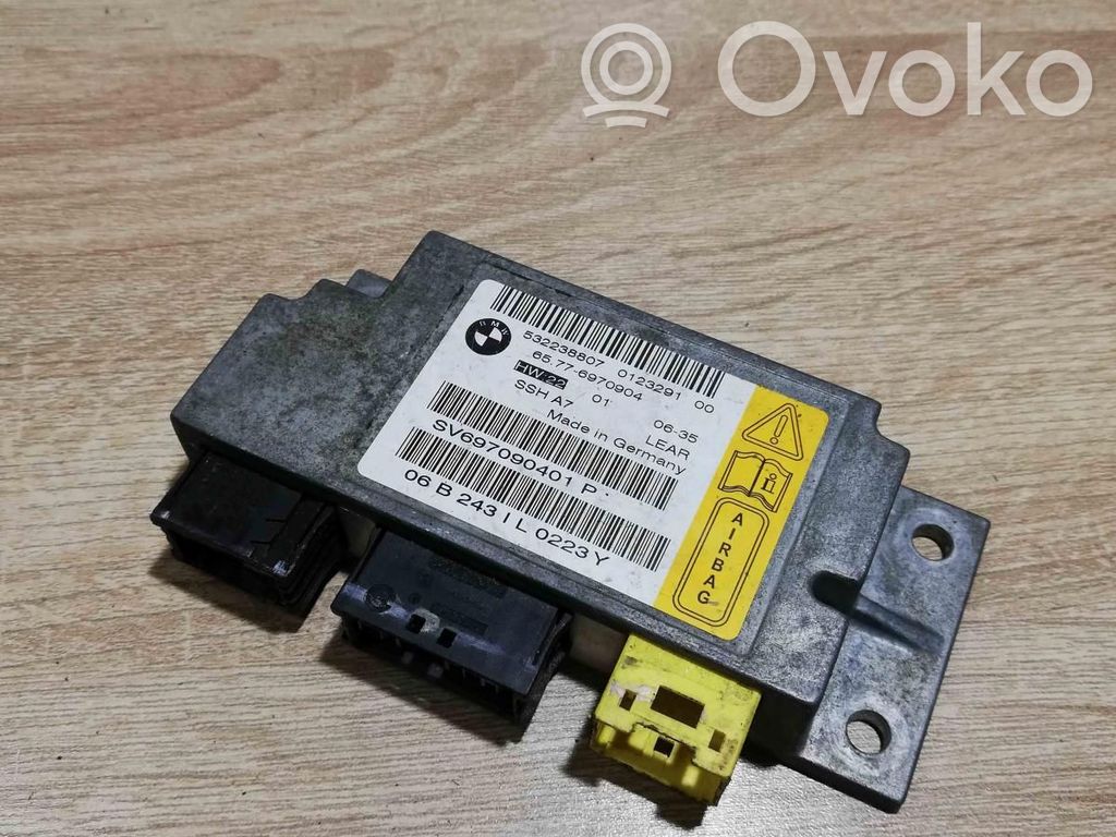 Unidad de control/módulo del Airbag   6970904
