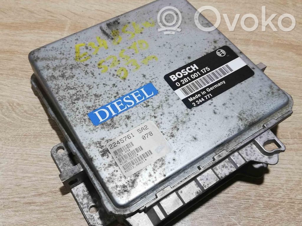 Engine control unit/module ECU   2244771,0281001175