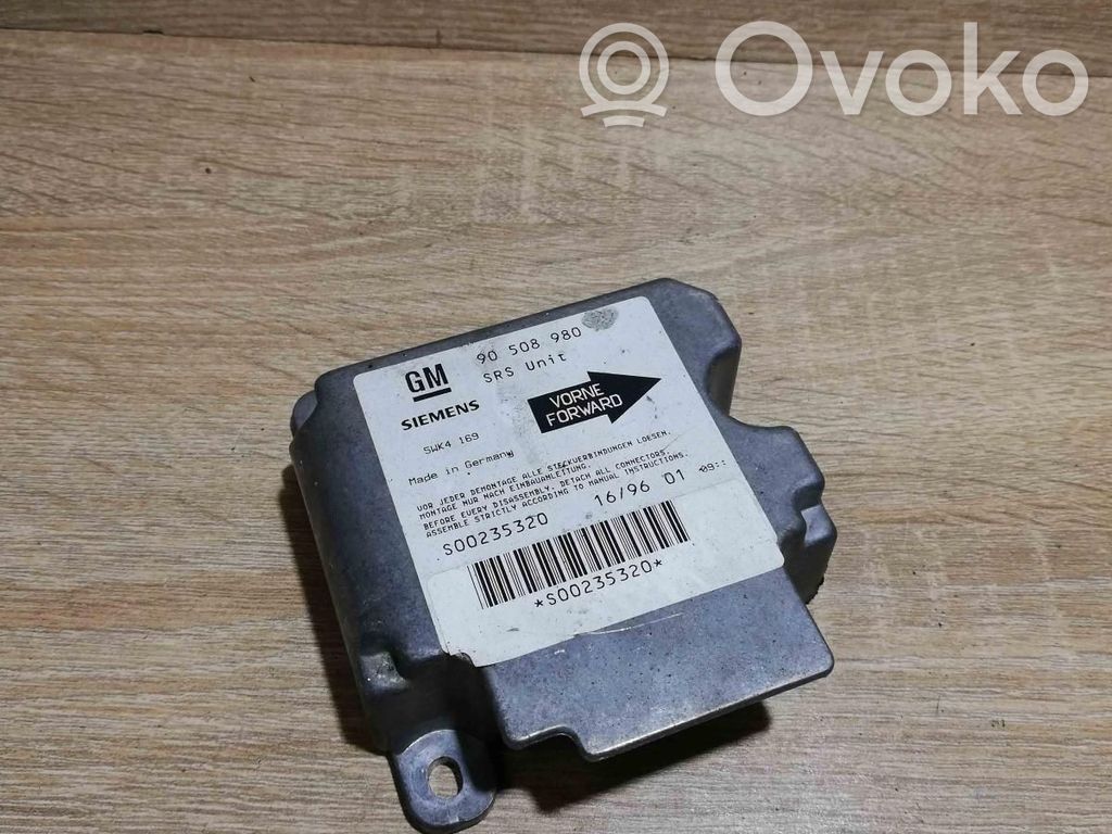 Opel Vectra B Centralina/modulo airbag 