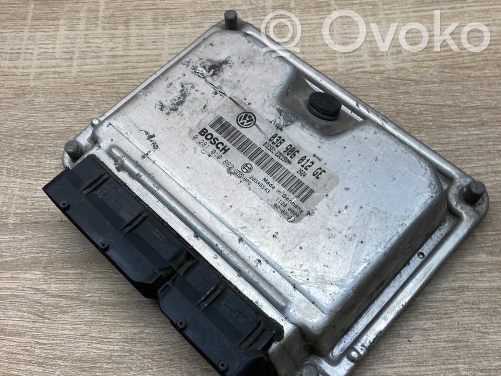 Skoda Fabia Mk1 (6Y) Komputer / Sterownik ECU silnika 