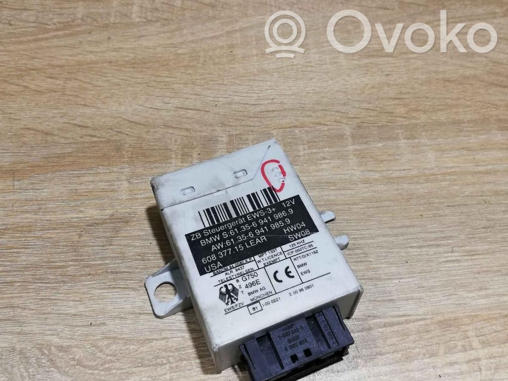 BMW X5 E53 Unitate/modul comandă imobilizator 