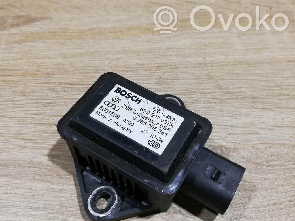 Senzor de accelerație ESP   8E0907637A,0265005245