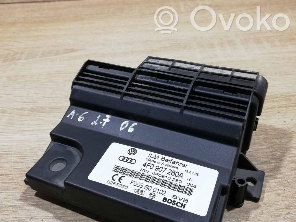 Audi A6 S6 C6 4F Módulo de control Gateway 
