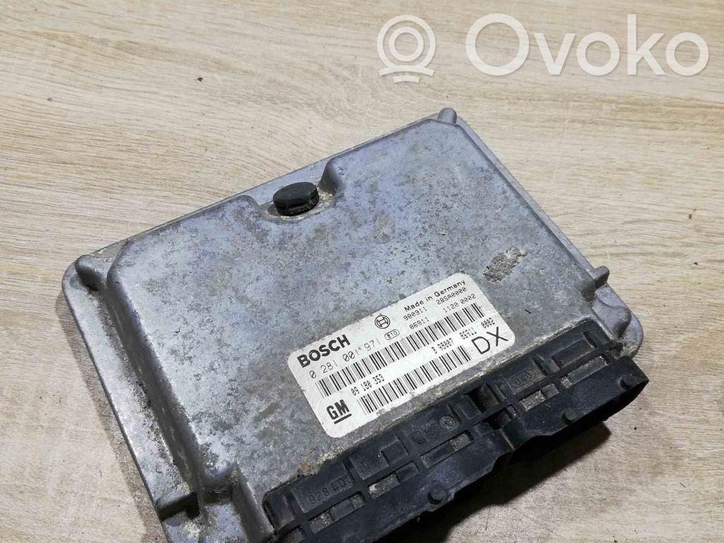 Opel Astra G Unitate control motor/modul ECU 