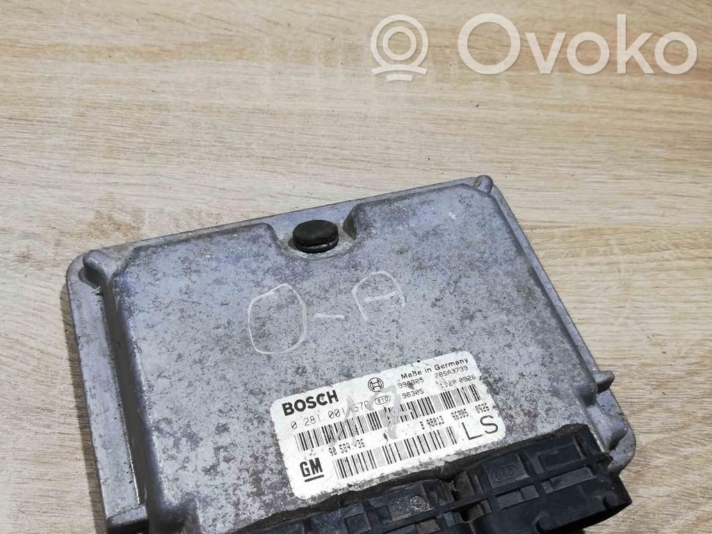 Opel Astra G Centralina/modulo motore ECU 