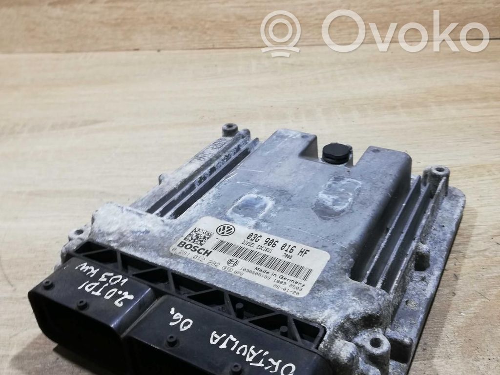 Skoda Octavia Mk2 (1Z) Engine control unit/module ECU 