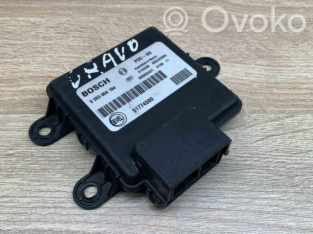Fiat Bravo Unité de commande, module PDC aide au stationnement 