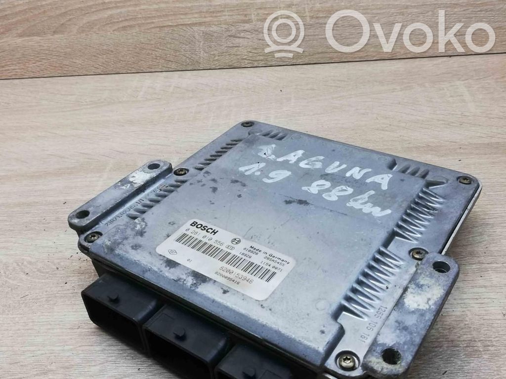 Renault Laguna II Unitate control motor/modul ECU 