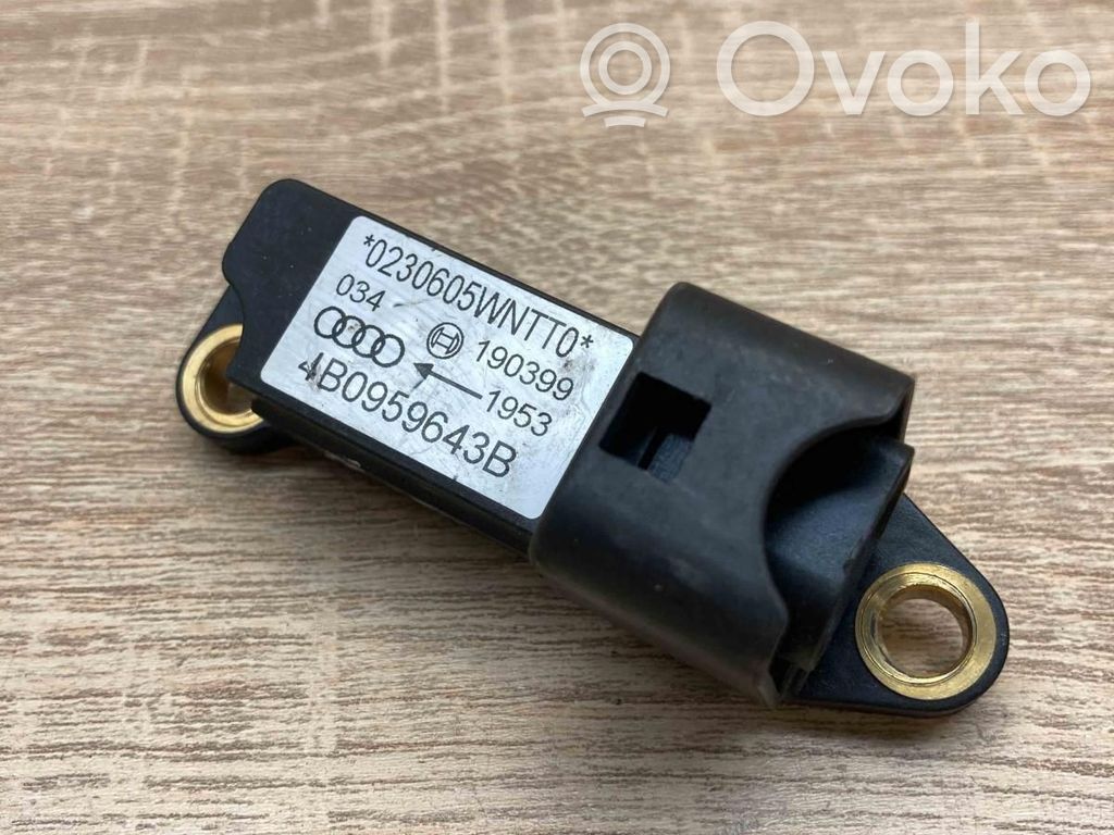 Audi A6 S6 C5 4B Sensore d’urto/d'impatto apertura airbag