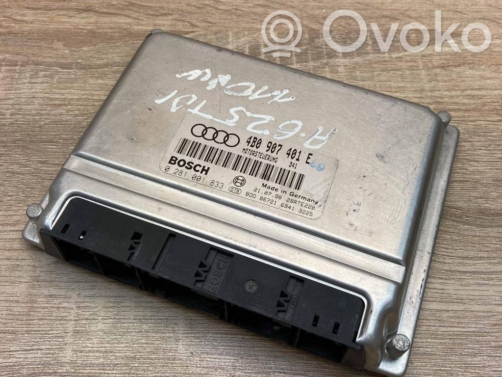Audi A6 S6 C5 4B Unitate control motor/modul ECU 