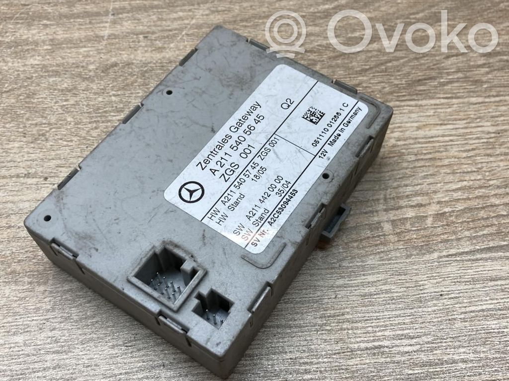 Módulo de control Gateway   A2115405645,A2C53094453