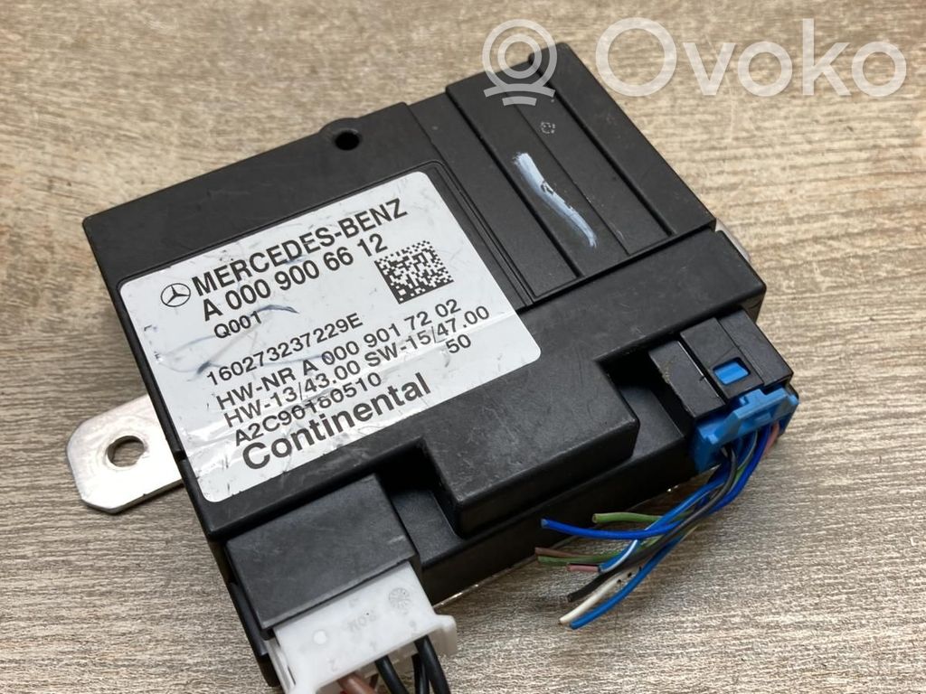 Mercedes-Benz C W205 Unitate/modul comandă pompă injecție combustibil 
