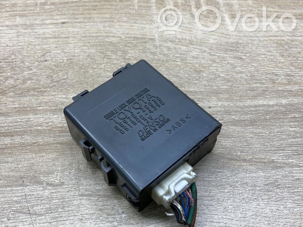 Toyota Avensis T270 Centralina/modulo portiere
