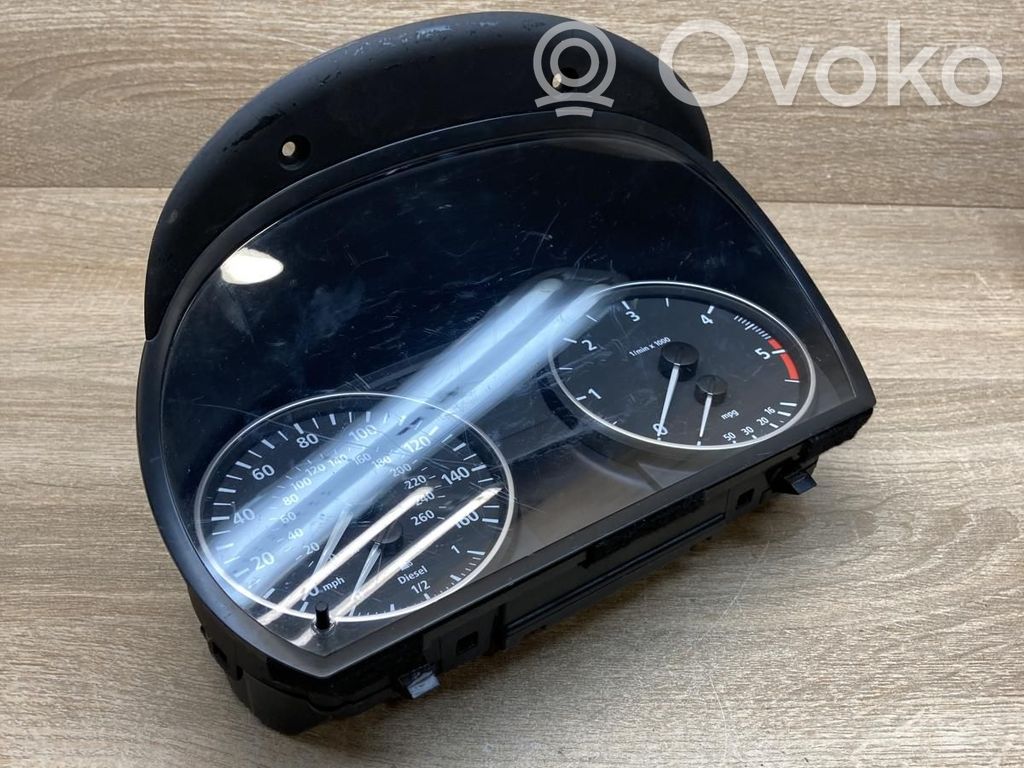 BMW 3 E90 E91 Nopeusmittari (mittaristo) 