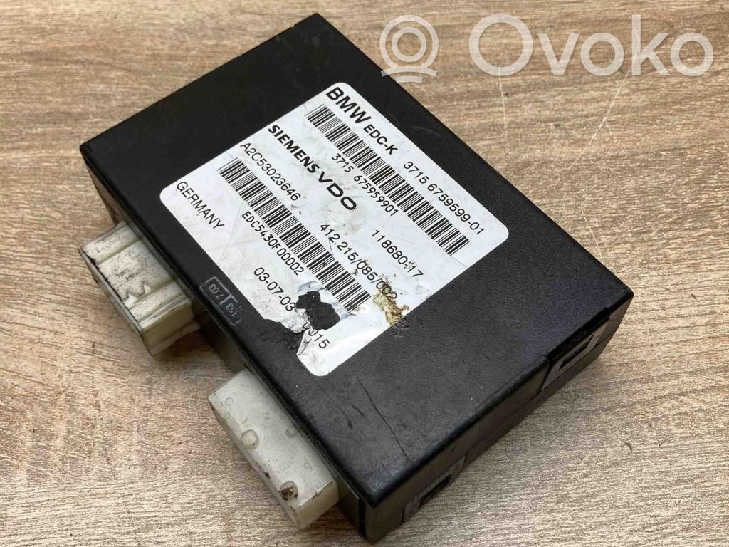 BMW 7 E65 E66 Unitate/modul control suspensii 