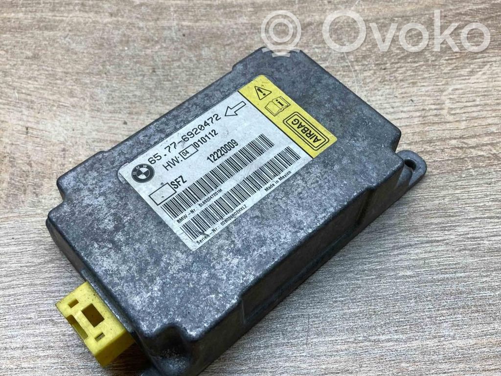 Airbag control unit/module   6920472,12220009,SFZ