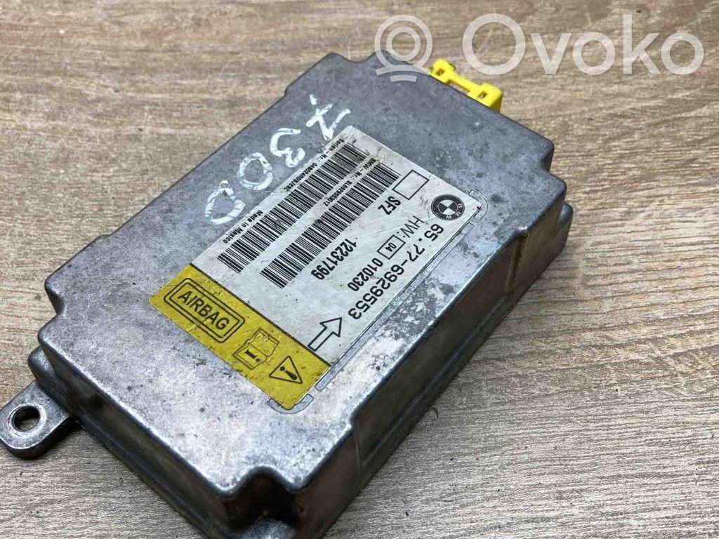 Unidad de control/módulo del Airbag   6929553,12231799