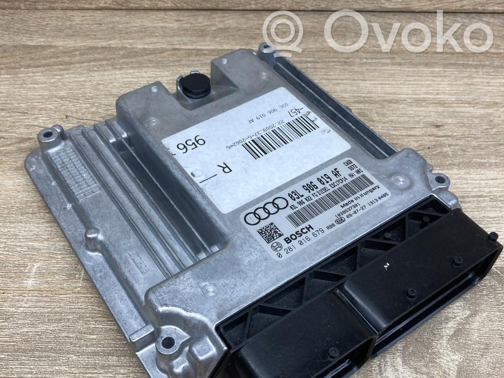 Audi A6 S6 C6 4F Unité de commande, module ECU de moteur 