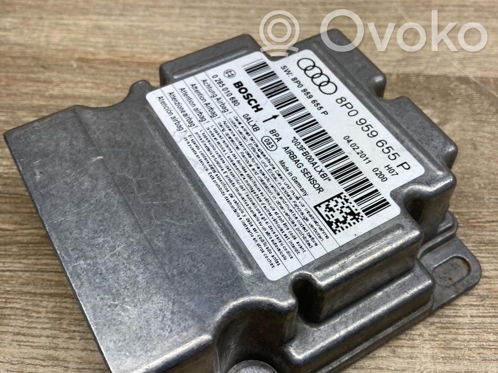 Audi A3 S3 8P Unitate/modul de comandă airbaguri 