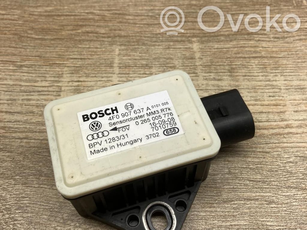 Audi A6 S6 C6 4F Sensore di imbardata accelerazione ESP
