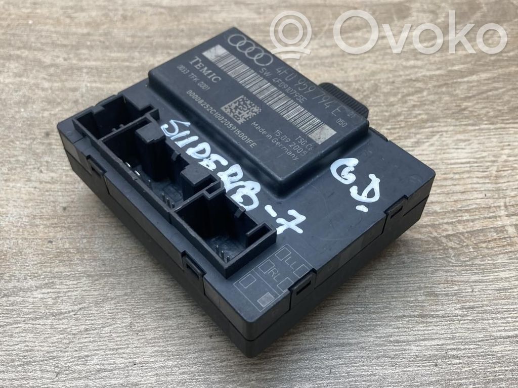 Unidad de control/módulo de la puerta   4F0959794E,4F0910795E