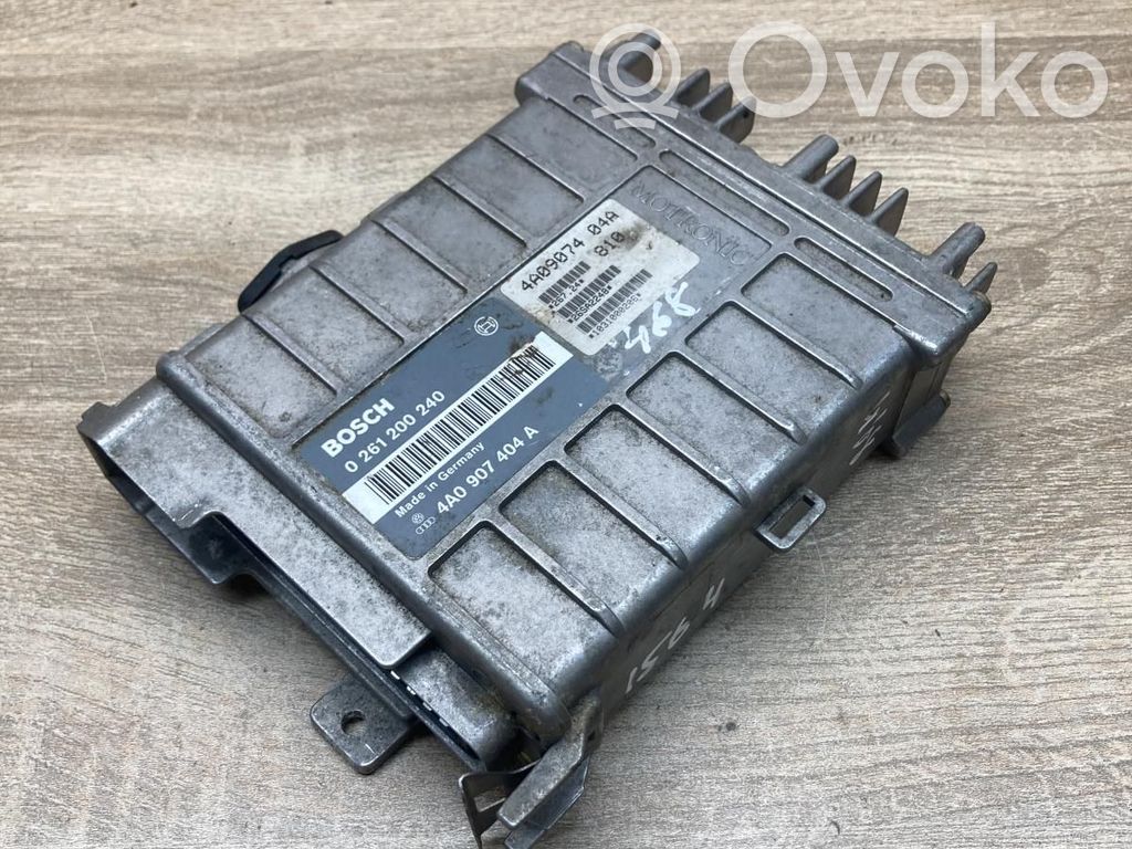 Audi A6 S6 C4 4A Unitate control motor/modul ECU 