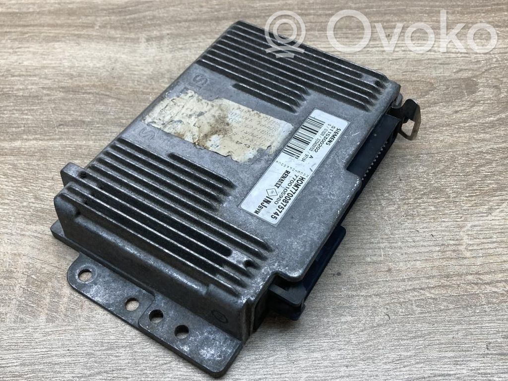 Engine control unit/module ECU   7700875745,S115300202A