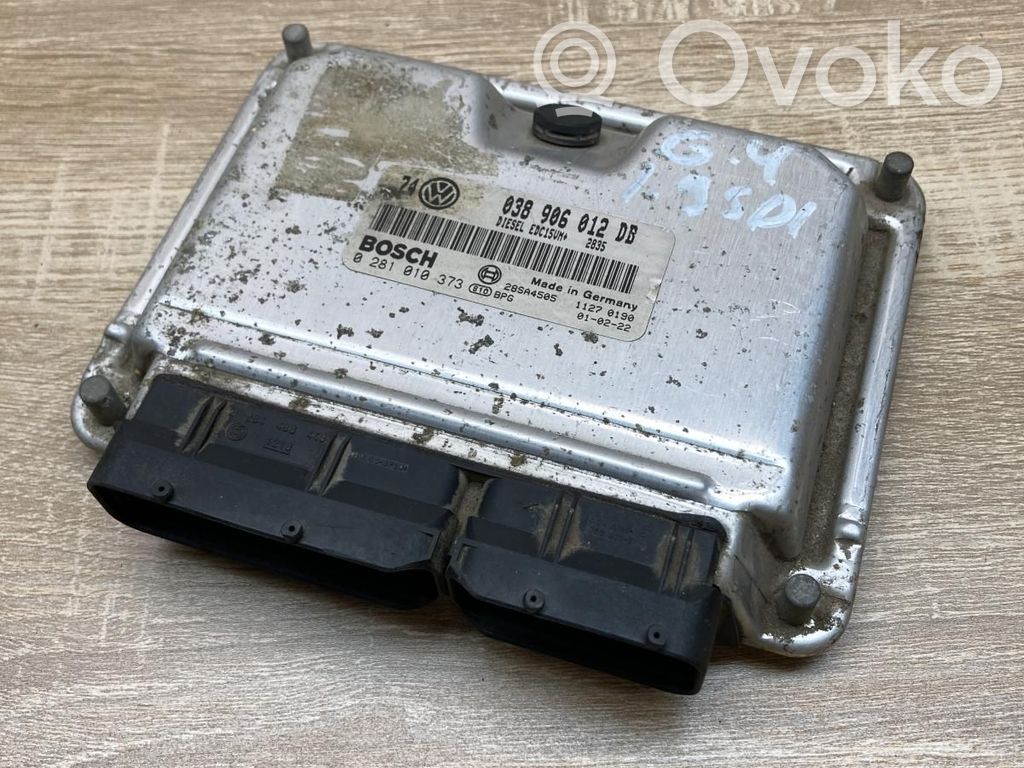 Engine control unit/module ECU   038906012DB,0281010373