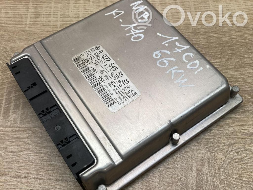 Mercedes-Benz A W168 Unitate control motor/modul ECU 