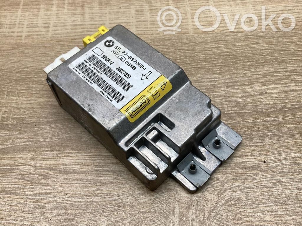 BMW 7 E65 E66 Unitate/modul de comandă airbaguri 