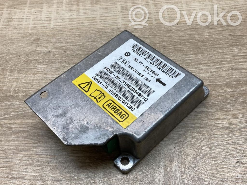Unidad de control/módulo del Airbag   6920848,V36
