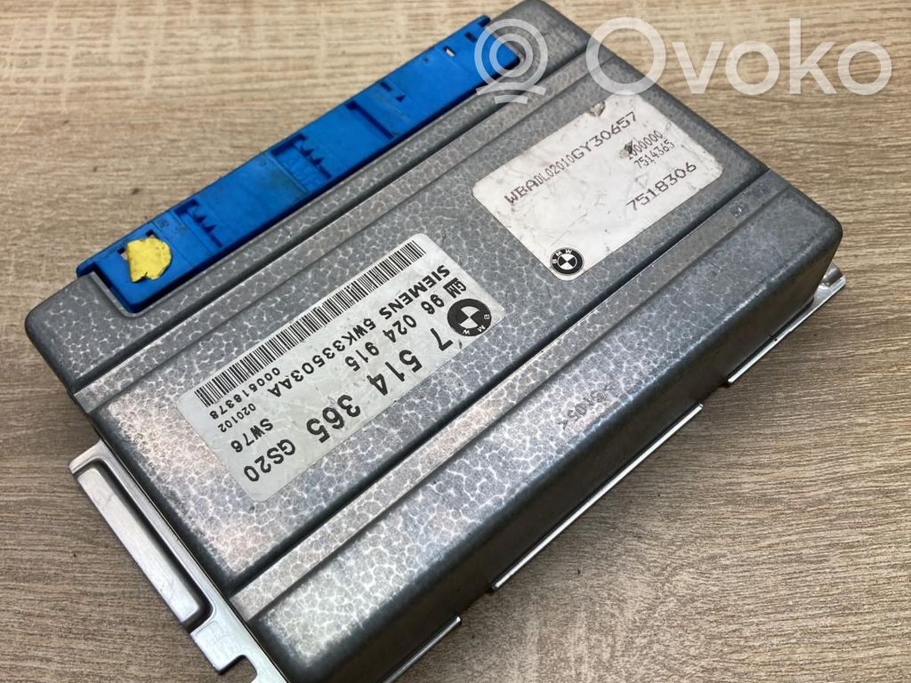 Gearbox control unit/module   7514365,5WK33503AA