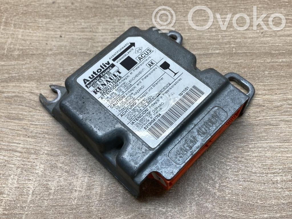 Renault Scenic I Centralina/modulo airbag 