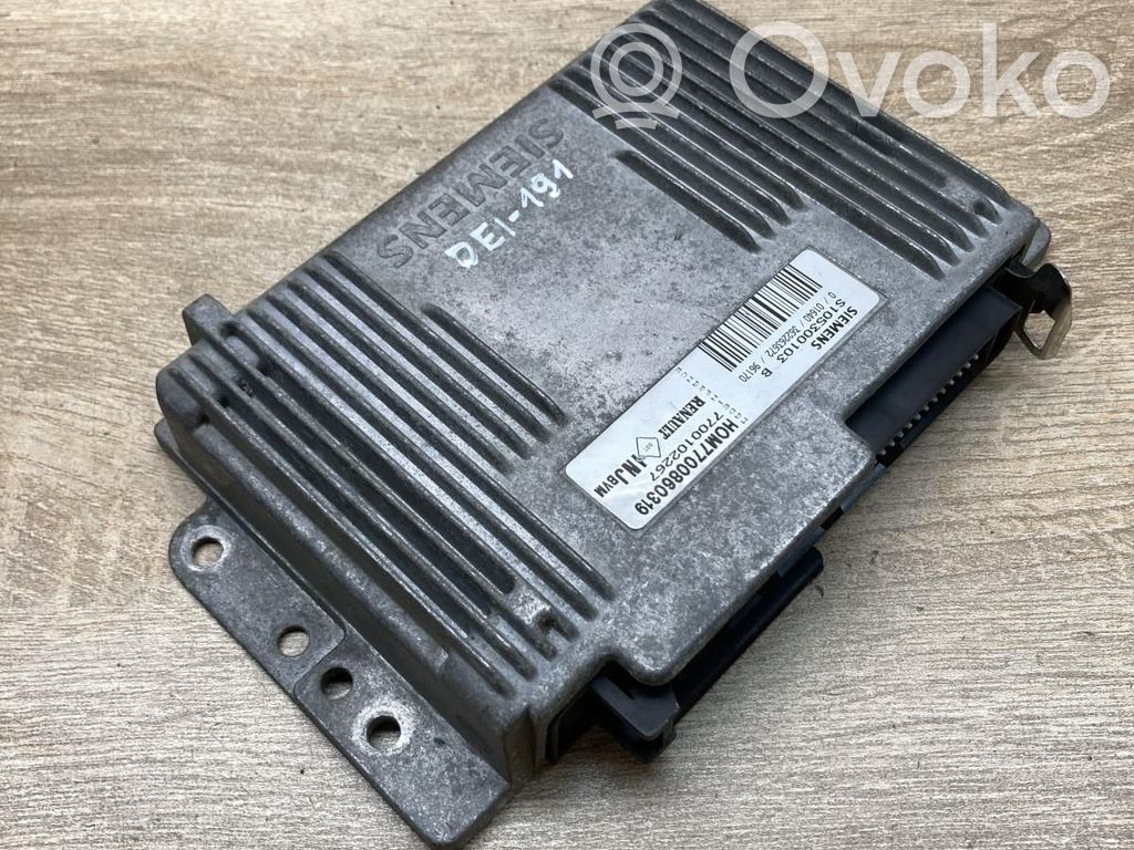 Renault Megane I Unidad de control/módulo ECU del motor 