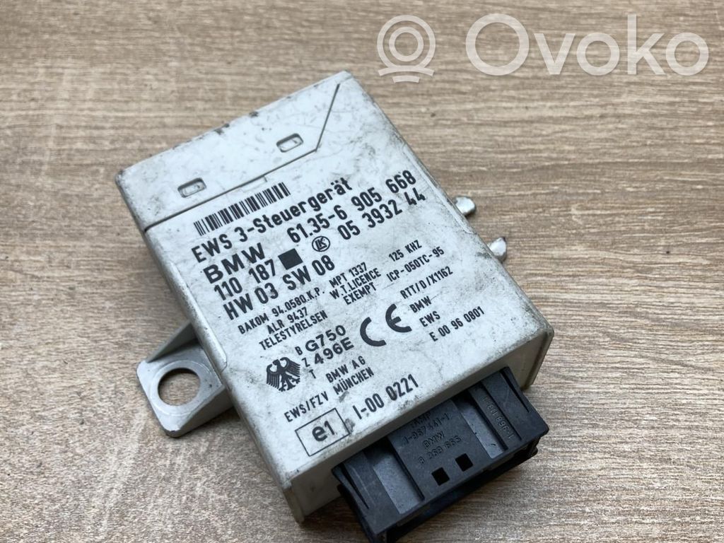 BMW 5 E39 Centralina/modulo immobilizzatore 