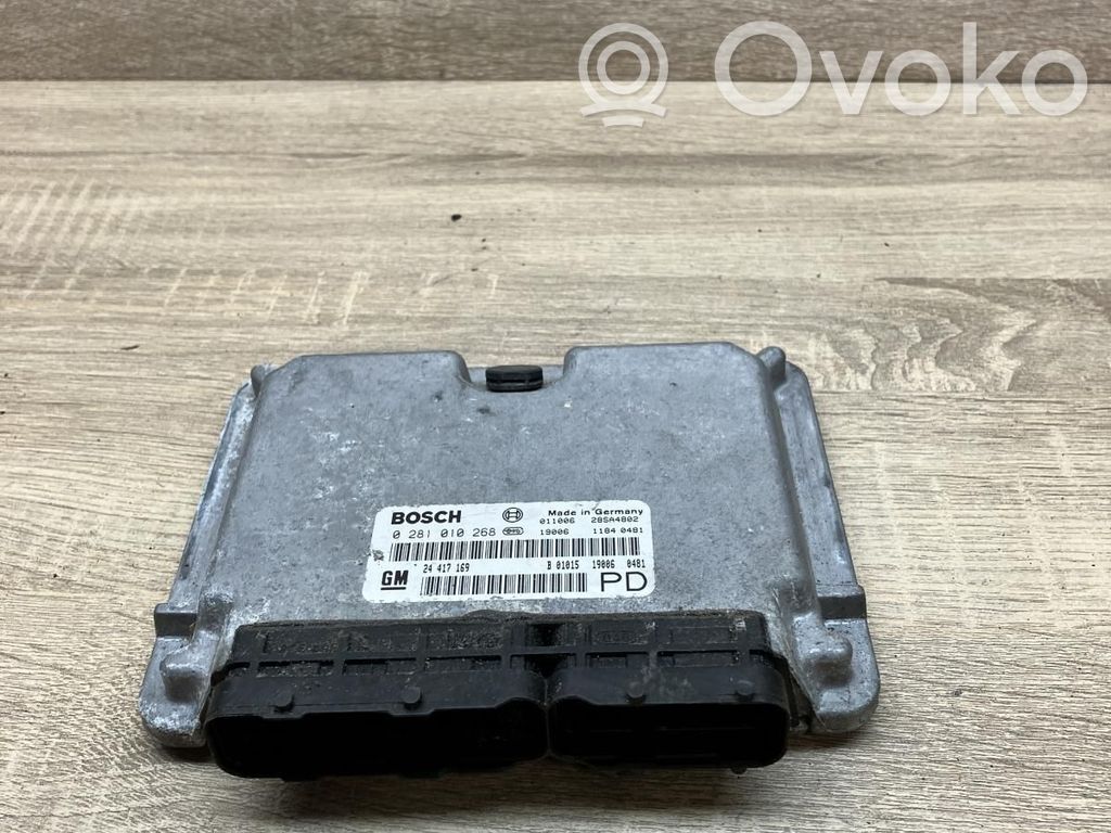 Opel Zafira A Unitate/modul de control motor 