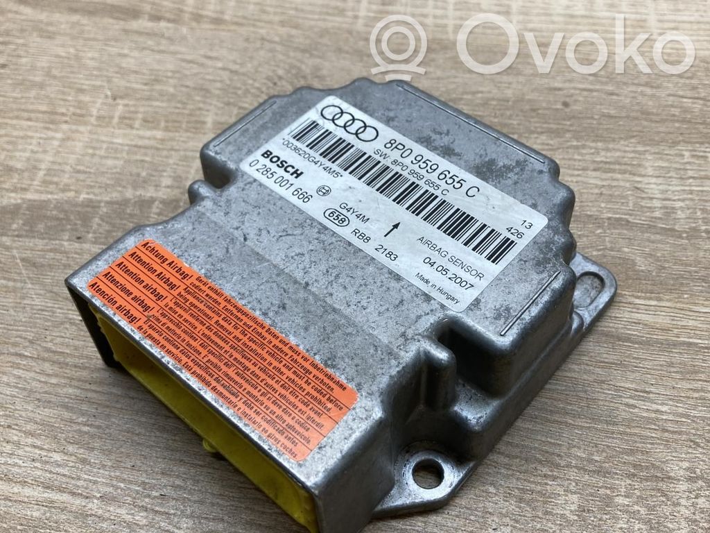Audi A3 S3 8P Centralina/modulo airbag