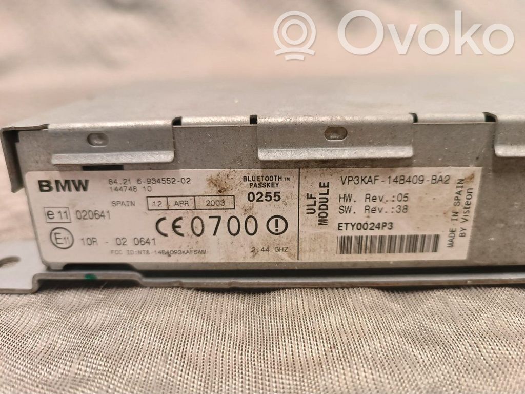 BMW X5 E53 Unité de commande, module téléphone 