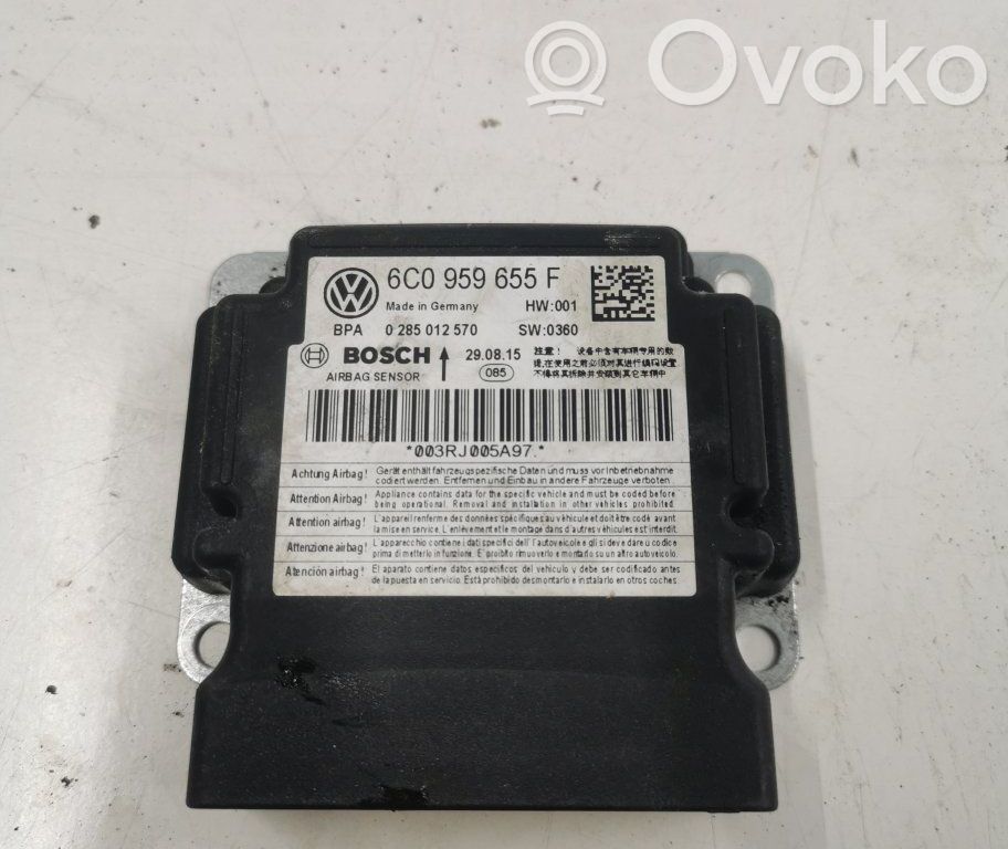 Airbag control unit/module   0285012570