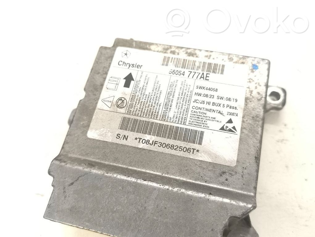 Airbag control unit/module   56054777AE,5WK44058