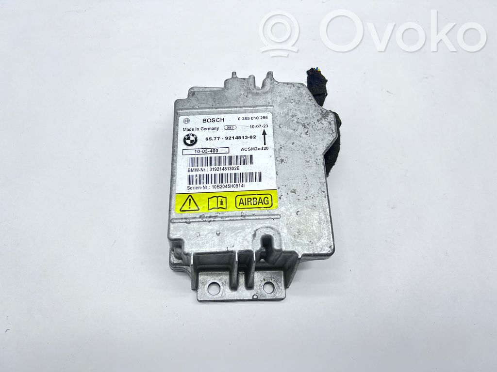 Airbag control unit/module   0285010256,9214813,31921481302E,10B2045H09141