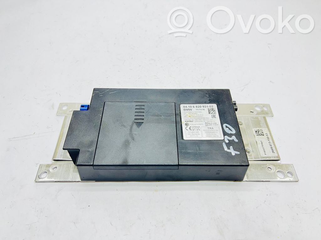 BMW 3 F30 F35 F31 Modul unitate control Bluetooth 